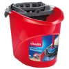 Balde com espremedor vermelho 10l