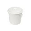 Balde com tampa EUROPA branco 16l
