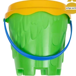 Balde de praia com acessórios