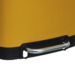 Balde do lixo ARIANE amarelo em metal 30l