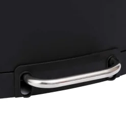 Balde do lixo ARIANE preto em metal 30l