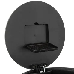 Balde do lixo DELTA cinza em metal 30l