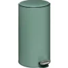 Balde do lixo DELTA verde em metal 30l