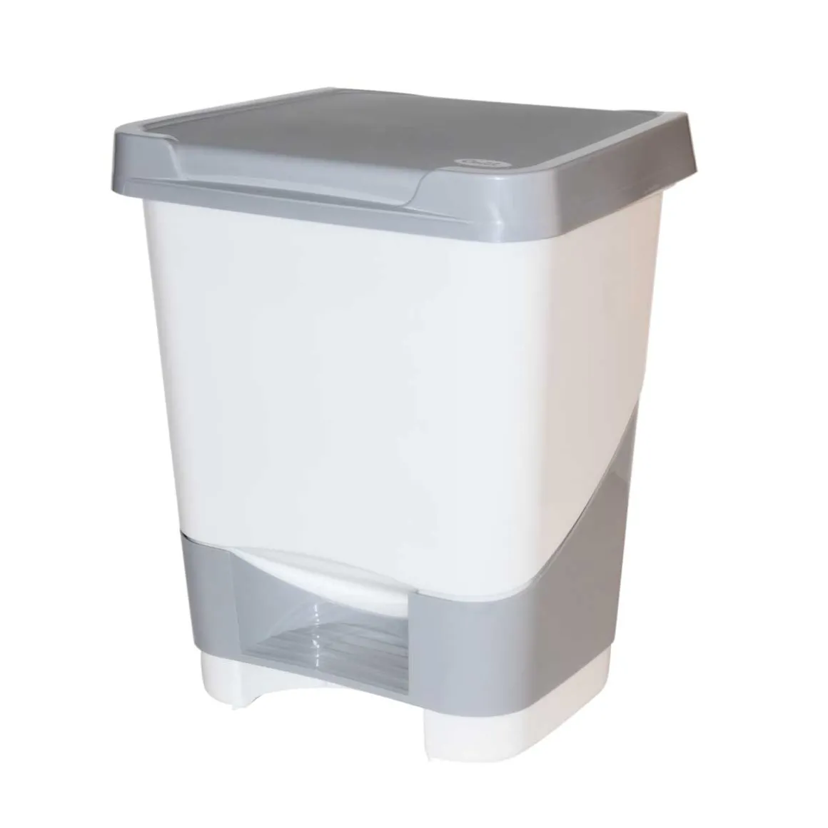 Balde do lixo 20l branco com pedal