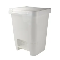 Balde do lixo 20l branco com pedal