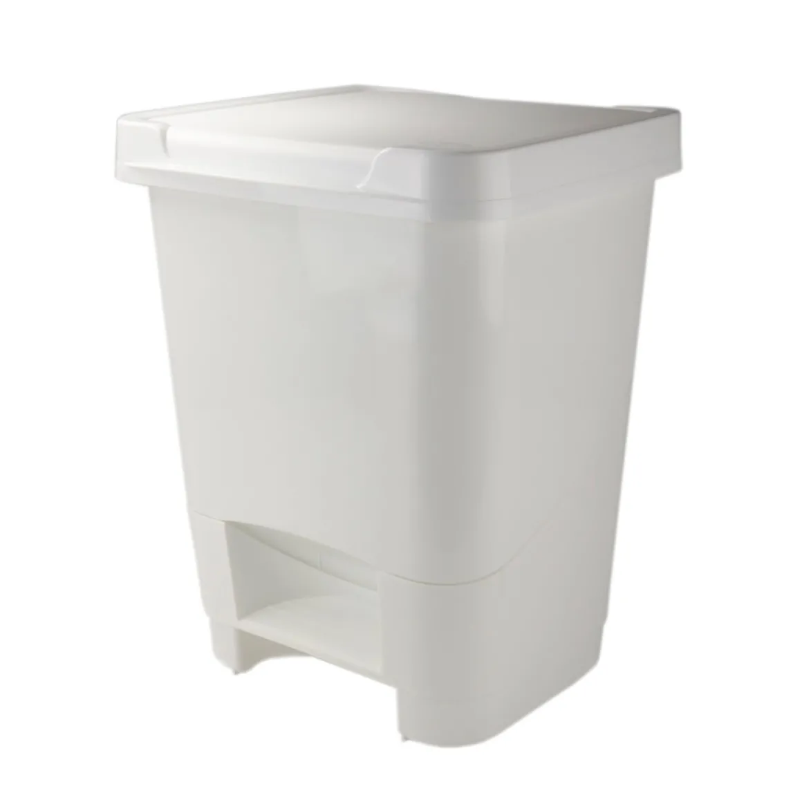 Balde do lixo 20l branco com pedal