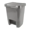 Balde do lixo 20l cinza com pedal