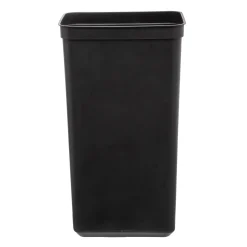 Balde do lixo retangular em inox com sensor 40l