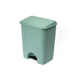 Balde EUROPA com pedal azul stone 35l
