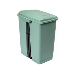 Balde EUROPA com pedal azul stone 35l