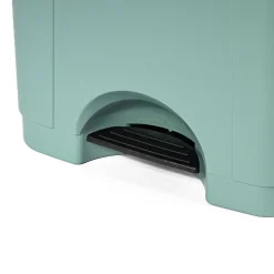 Balde EUROPA com pedal azul stone 35l