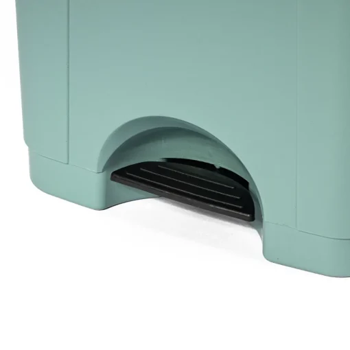 Balde EUROPA com pedal azul stone 35l