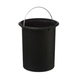 Balde metal cinza softclose