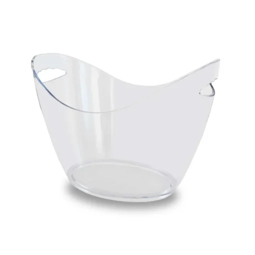 Balde transparente para gelo 7l
