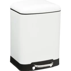 Balde wc ARIANE branco 6l