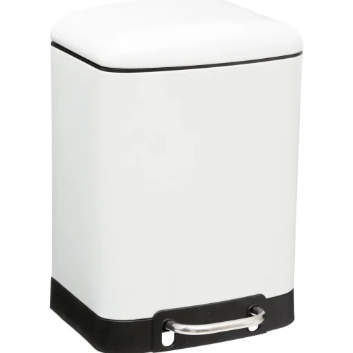 Balde wc ARIANE branco 6l