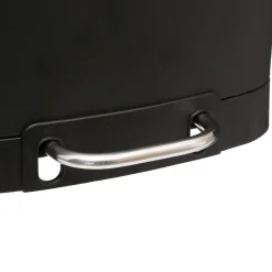 Balde wc ARIANE preto 6l