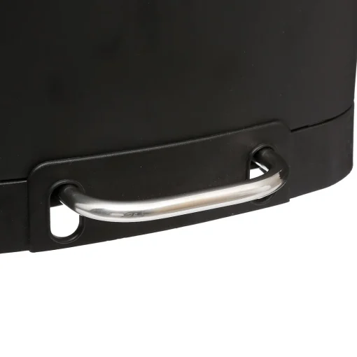 Balde wc ARIANE preto 6l