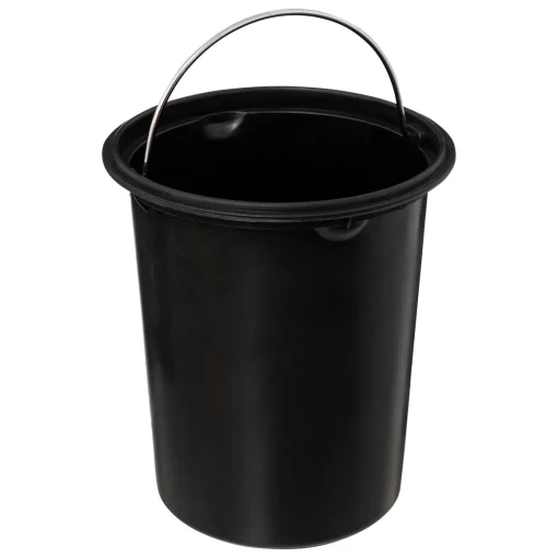Balde wc CANVAS metal e bambu 3l