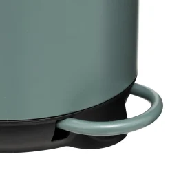 Balde wc com pedal e sistema soft close DUO verde 5l