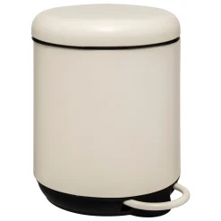 Balde wc com pedal e sistema soft close DUO bege 5l