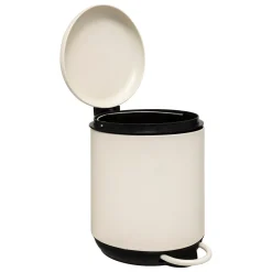 Balde wc com pedal e sistema soft close DUO bege 5l