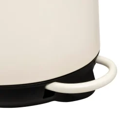 Balde wc com pedal e sistema soft close DUO bege 5l