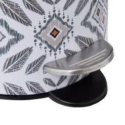 Balde wc HAPACHE metal e bambu 3l