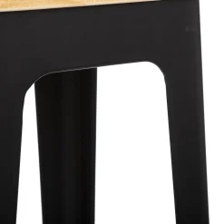 Banco bar LOGA em preto