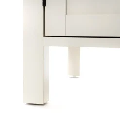 Banco com arrumação creme