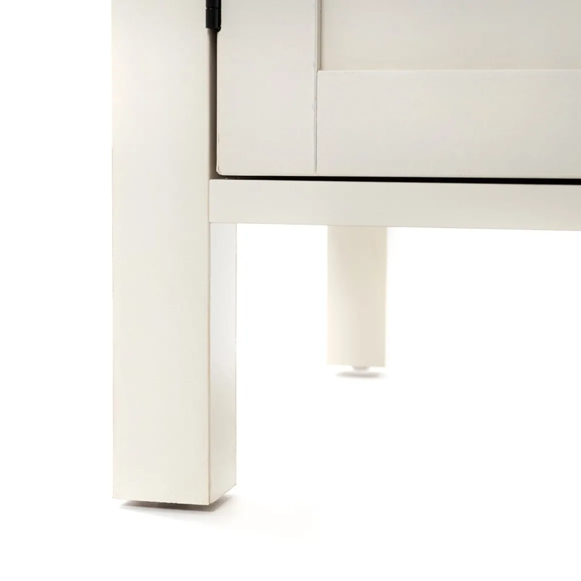 Banco com arrumação creme