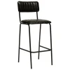 Banco de bar DARIO preto 45x53x103cm