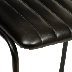 Banco de bar DARIO preto 45x53x103cm