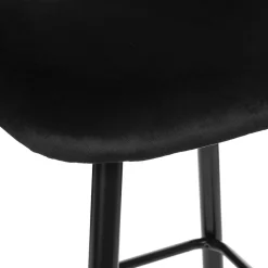 Banco de bar KARA azul 49x58,5x110cm