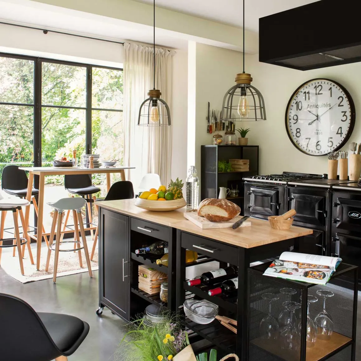 Banco de bar MAXON branco