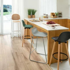 Banco de bar OTAC cinza