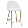 Banco de bar SLANO branco 52x49x89cm