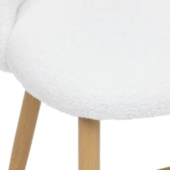 Banco de bar SLANO branco 52x49x89cm