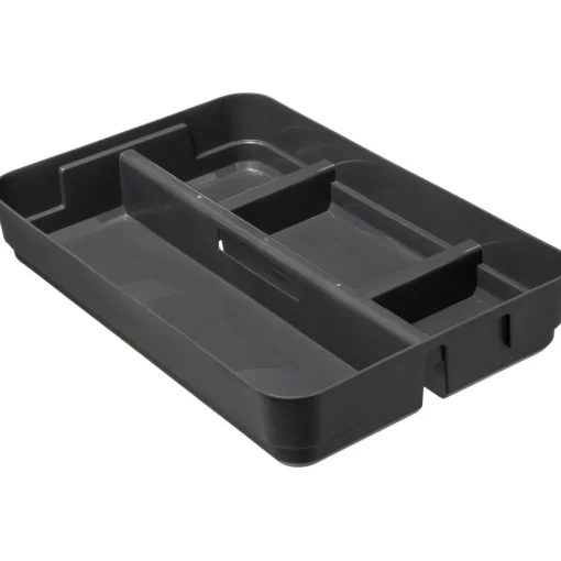 Bandeja grande SOLUTIONS cinza escuro