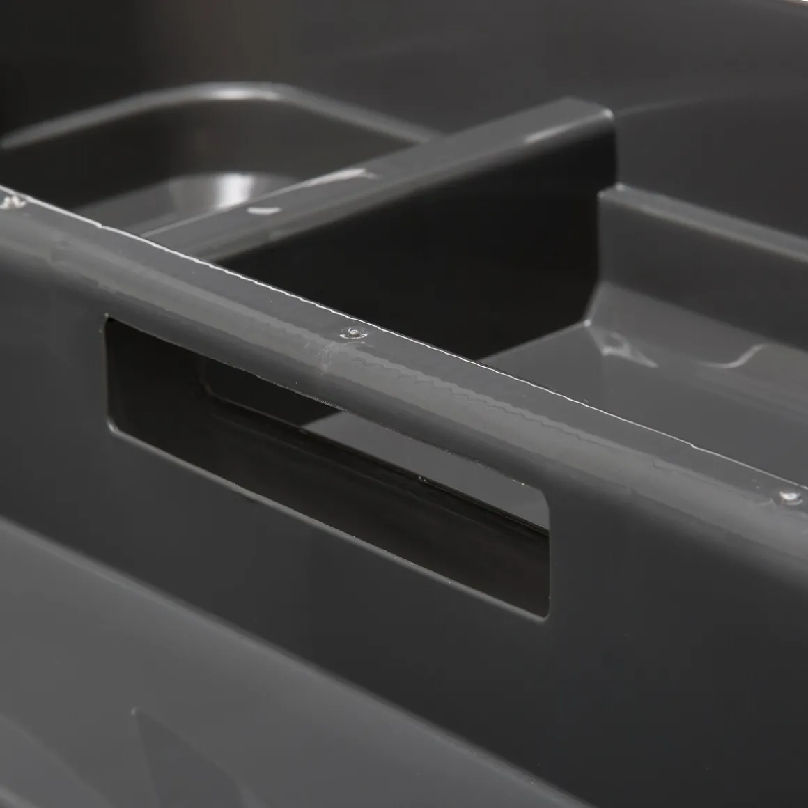 Bandeja média SOLUTIONS cinza escuro