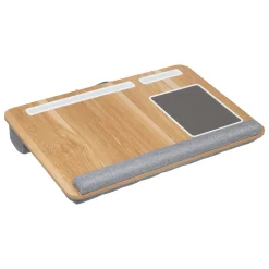 Base ATHOME para portátil bege em mdf