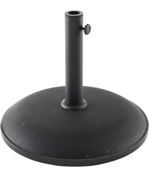 Base para guarda-sol preto