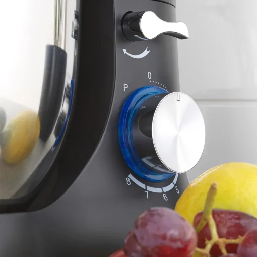 Batedeira PETRA preta com taça 1300w