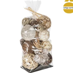 Bolas decorativas natural 500g