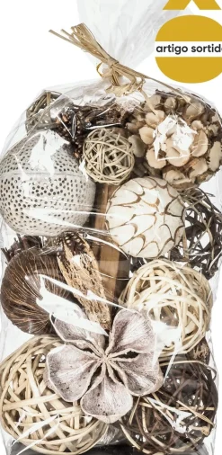 Bolas decorativas natural 500g