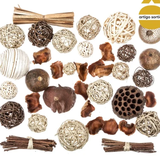 Bolas decorativas natural 500g