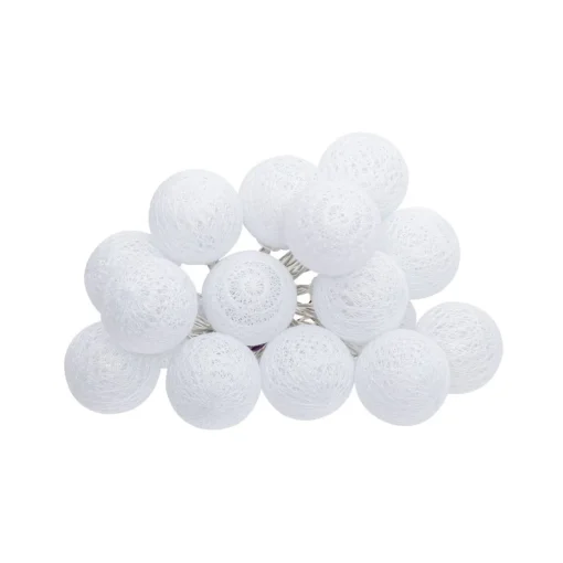 Bolas led brancas