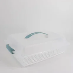 Boleira retangular azul stone