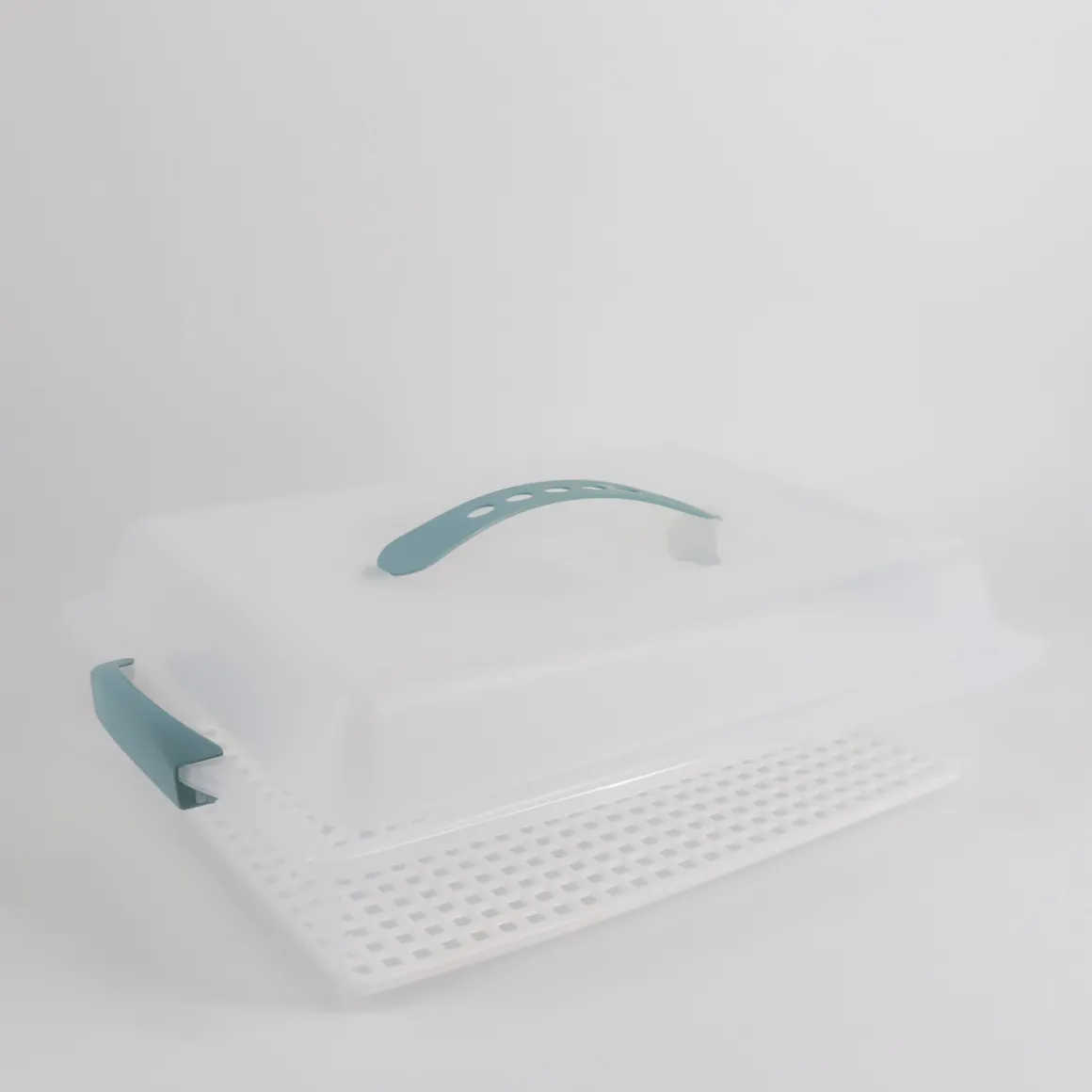 Boleira retangular azul stone