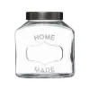 Bomboneira em vidro oval 1l com tampa